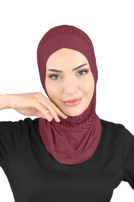 Zikzak Çizgili Çapraz Spor Bone - 47