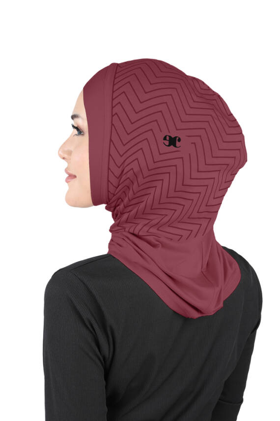 Zikzak Çizgili Çapraz Spor Bone - 50