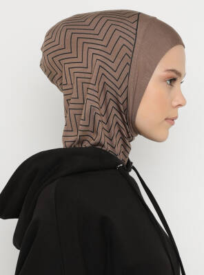 Zikzak Çizgili Spor Bone - 14