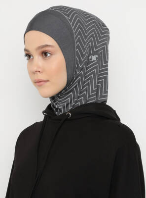 Zikzak Çizgili Spor Bone - 32