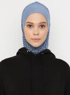 Zikzak Çizgili Spor Bone - 37