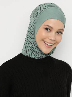 Zikzak Çizgili Spor Bone - 42