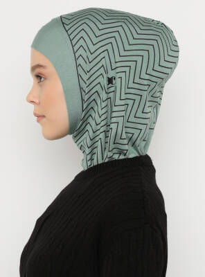 Zikzak Çizgili Spor Bone - 45