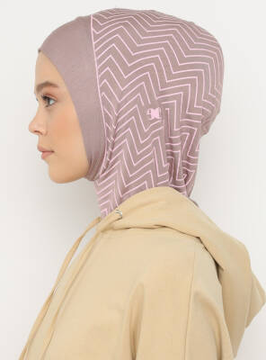 Zikzak Çizgili Spor Bone - 52