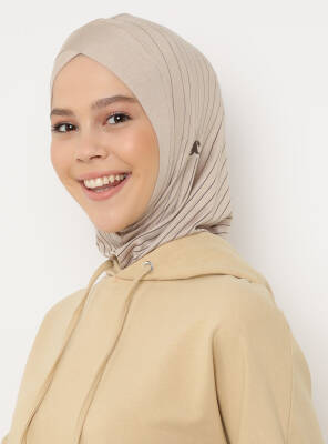 Zikzak Çizgili Spor Çapraz Bone - 2