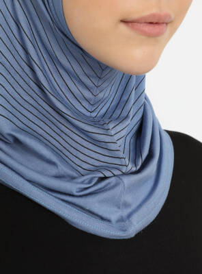 Zikzak Çizgili Spor Çapraz Bone - 39