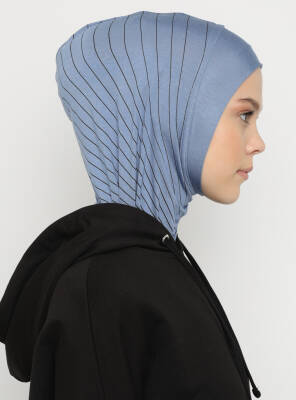 Zikzak Çizgili Spor Çapraz Bone - 54