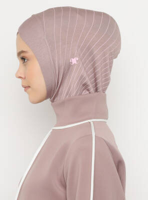 Zikzak Çizgili Spor Çapraz Bone - 67