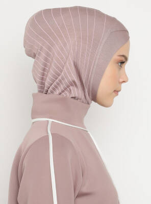 Zikzak Çizgili Spor Çapraz Bone - 68